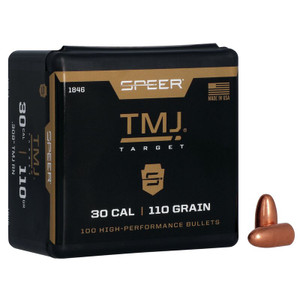 Speer TMJ Rifle 1846 .30 Cal 110 gr Total Metal Jacket Bullets-100cnt Nexgen Outfitters