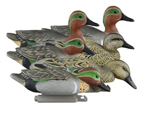 SH142595 Higdon Decoys Standard Green Wing Teal Duck Decoys - 6pk Nexgen Outfitters SH142595 Higdon Decoys Standard Green Wing Teal Duck Decoys - 6pk Nexgen Outfitters