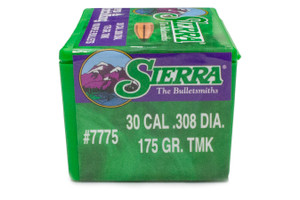 Sierra Tipped MatchKing 7775 .30 Cal 175 gr Poly Tipped Bullets-100cnt Nexgen Outfitters
