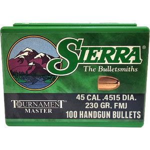Sierra Tournament Master 8815 .45 Cal 230 gr FMJ Bullets-100cnt Nexgen Outfitters Sierra Tournament Master 8815 .45 Cal 230 gr FMJ Bullets-100cnt Nexgen Outfitters