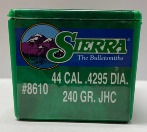 Sierra Sports Master 8610 .44 Cal 240 gr Jacketed Hollow Cavity Bullets-100cnt Nexgen Outfitters Sierra Sports Master 8610 .44 Cal 240 gr Jacketed Hollow Cavity Bullets-100cnt Nexgen Outfitters