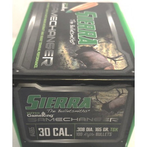 Sierra Tipped GameKing 4665 .30 Cal 165 gr Poly Tipped Bullets-100cnt Nexgen Outfitters Sierra Tipped GameKing 4665 .30 Cal 165 gr Poly Tipped Bullets-100cnt Nexgen Outfitters