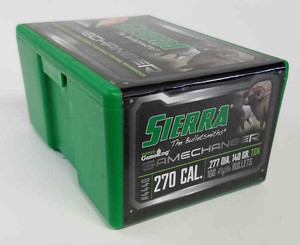 Sierra Tipped GameKing 4440 .270 Cal 140 gr Poly Tipped Bullets-100cnt Nexgen Outfitters Sierra Tipped GameKing 4440 .270 Cal 140 gr Poly Tipped Bullets-100cnt Nexgen Outfitters
