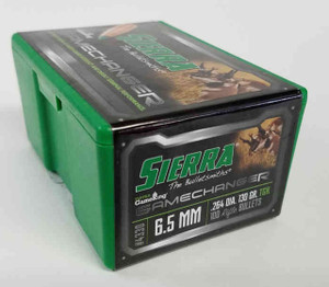 Sierra Tipped GameKing 4330 6.5mm 130 gr Poly Tipped Bullets-100cnt Nexgen Outfitters Sierra Tipped GameKing 4330 6.5mm 130 gr Poly Tipped Bullets-100cnt Nexgen Outfitters