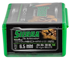 Sierra Tipped GameKing 4330T 6.5mm 130 gr Poly Tipped Bullets-50cnt Nexgen Outfitters Sierra Tipped GameKing 4330T 6.5mm 130 gr Poly Tipped Bullets-50cnt Nexgen Outfitters