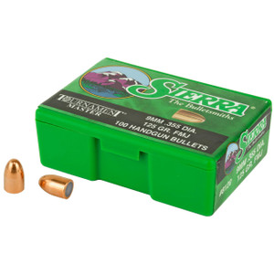 Sierra Tournament Master 8120 9mm 125 gr FMJ Bullets-100cnt Nexgen Outfitters Sierra Tournament Master 8120 9mm 125 gr FMJ Bullets-100cnt Nexgen Outfitters
