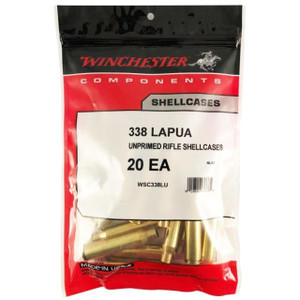 Winchester .338 Lapua Magnum Unprimed Rifle Brass 20cnt-WSC338LU Nexgen Outfitters Winchester .338 Lapua Magnum Unprimed Rifle Brass 20cnt-WSC338LU Nexgen Outfitters