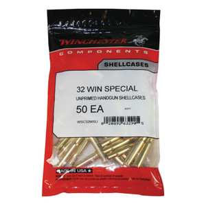 Winchester .32 Winchester Special Unprimed Pistol Brass 50cnt-WSC32WSU Nexgen Outfitters Winchester .32 Winchester Special Unprimed Pistol Brass 50cnt-WSC32WSU Nexgen Outfitters