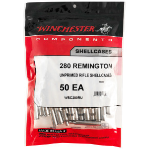 Winchester .280 Remington Unprimed Rifle Brass 50cnt-WSC280RU Nexgen Outfitters Winchester .280 Remington Unprimed Rifle Brass 50cnt-WSC280RU Nexgen Outfitters