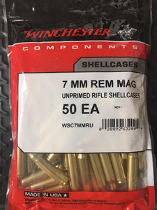 Winchester 7mm Remington Magnum Unprimed Rifle Brass 50cnt-WSC7MMRU Nexgen Outfitters Winchester 7mm Remington Magnum Unprimed Rifle Brass 50cnt-WSC7MMRU Nexgen Outfitters
