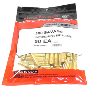 Winchester .300 Savage Unprimed Rifle Brass 50cnt-WSC300SU Nexgen Outfitters Winchester .300 Savage Unprimed Rifle Brass 50cnt-WSC300SU Nexgen Outfitters