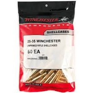 Winchester .25-35 Winchester Unprimed Rifle Brass 50cnt-WSC2535WU Nexgen Outfitters Winchester .25-35 Winchester Unprimed Rifle Brass 50cnt-WSC2535WU Nexgen Outfitters