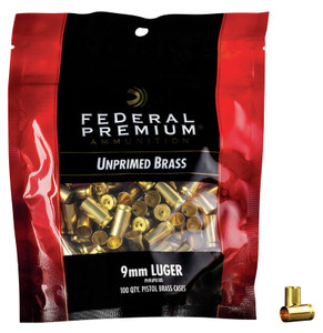 Federal 9mm Luger Unprimed Pistol Brass 100cnt-PH9UPB100 Nexgen Outfitters Federal 9mm Luger Unprimed Pistol Brass 100cnt-PH9UPB100 Nexgen Outfitters
