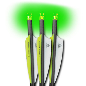 Lumenok Carbon Bolt Green Capture Nock 20" 3 pk. Nexgen Outfitters Lumenok Carbon Bolt Green Capture Nock 20" 3 pk. Nexgen Outfitters