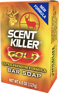 Wildlife Research Scent Killer Gold Bar Soap 4.5 oz. Nexgen Outfitters Wildlife Research Scent Killer Gold Bar Soap 4.5 oz. Nexgen Outfitters