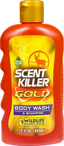 Wildlife Research Scent Killer Gold Shampoo-Body Wash 12 oz. Nexgen Outfitters Wildlife Research Scent Killer Gold Shampoo-Body Wash 12 oz. Nexgen Outfitters