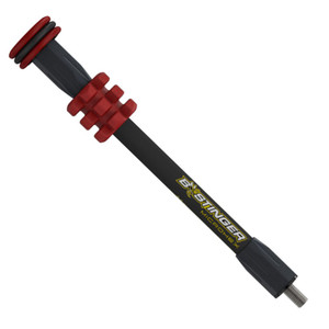 Bee Stinger MicroHex Stabilizer Red 8 in. Nexgen Outfitters Bee Stinger MicroHex Stabilizer Red 8 in. Nexgen Outfitters