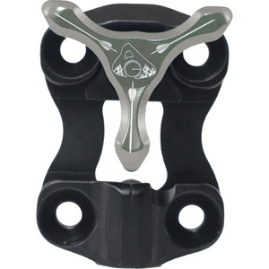 KN88190 Axcel XP Wedge Lock Bracket Silver/Black Nexgen Outfitters