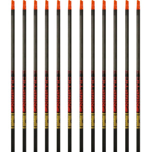 Gold Tip Kinetic Hunter Black 300 Raw Shafts with Accu-Tough Nocks and Inserts Nexgen Outfitters Gold Tip Kinetic Hunter Black 300 Raw Shafts with Accu-Tough Nocks and Inserts Nexgen Outfitters