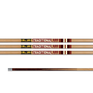 Gold Tip Traditional Classic 600 Shaft with Nocks and Inserts Nexgen Outfitters
