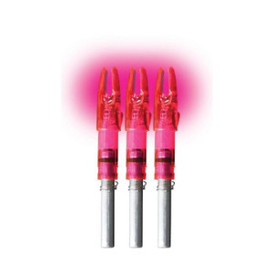 Lumenok Lighted Nock Pink S Nock 3 pk. Nexgen Outfitters Lumenok Lighted Nock Pink S Nock 3 pk. Nexgen Outfitters