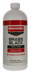 Birchwood Casey Brass Black Antique Metal Finish 32oz Nexgen Outfitters