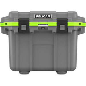 KN1201392 Pelican 30 Quart Elite Cooler - Gray/Green Nexgen Outfitters KN1201392 Pelican 30 Quart Elite Cooler - Gray/Green Nexgen Outfitters