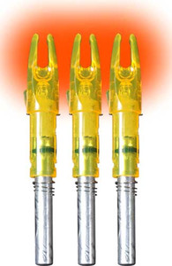 Lumenok Lighted Signature HD Orange Nock 3pk. Nexgen Outfitters Lumenok Lighted Signature HD Orange Nock 3pk. Nexgen Outfitters