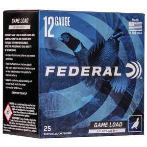 Federal Game-Shok High Brass Lead 12 Gauge 2.75" 1-1/4 oz 5 Shot Nexgen Outfitters Federal Game-Shok High Brass Lead 12 Gauge 2.75" 1-1/4 oz 5 Shot Nexgen Outfitters