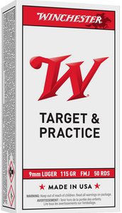 Winchester Ammo Best Value 9mm Luger 115 GR Full Metal Jacket Per 50 Nexgen Outfitters Winchester Ammo Best Value 9mm Luger 115 GR Full Metal Jacket Per 50 Nexgen Outfitters