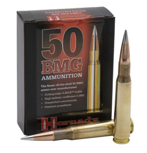 Hornady Match .50 BMG 750gr A-Max 10Rnd Rifle Ammunition Nexgen Outfitters Hornady Match .50 BMG 750gr A-Max 10Rnd Rifle Ammunition Nexgen Outfitters