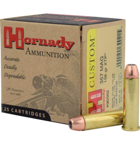 Hornady Custom .357 Magnum 158gr XTP 25Rnd Handgun Ammunition Nexgen Outfitters Hornady Custom .357 Magnum 158gr XTP 25Rnd Handgun Ammunition Nexgen Outfitters