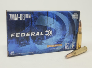 Federal Power-Shok 7mm-08 Remington 150gr Jacketed Soft Point 20Rnd Rifle Ammunition Nexgen Outfitters Federal Power-Shok 7mm-08 Remington 150gr Jacketed Soft Point 20Rnd Rifle Ammunition Nexgen Outfitters
