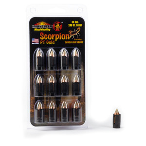 Jron Scorpion PT Gold 50c Cal. Sabot 240gr .451 Diameter Polymer Tip Bullet Nexgen Outfitters Jron Scorpion PT Gold 50c Cal. Sabot 240gr .451 Diameter Polymer Tip Bullet Nexgen Outfitters