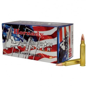 Hornady American Gunner .223 Remington 55gr Hollow Point 50Rnd Rifle Ammunition Nexgen Outfitters Hornady American Gunner .223 Remington 55gr Hollow Point 50Rnd Rifle Ammunition Nexgen Outfitters