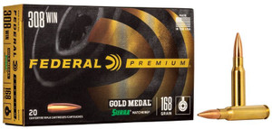 Federal Gold Medal Sierra .308 Winchester 168gr MatchKing Boat Tail Hollow Point 20Rnd Rifle Ammunition Nexgen Outfitters Federal Gold Medal Sierra .308 Winchester 168gr MatchKing Boat Tail Hollow Point 20Rnd Rifle Ammunition Nexgen Outfitters