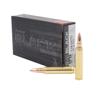 Hornady BLACK 5.56 NATO 62gr Full Metal Jacket 20Rnd Rifle Ammunition Nexgen Outfitters Hornady BLACK 5.56 NATO 62gr Full Metal Jacket 20Rnd Rifle Ammunition Nexgen Outfitters