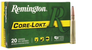 Remington Core-Lokt 338 Win Mag 225 gr PSP Rifle Ammunition 20 rds Nexgen Outfitters Remington Core-Lokt 338 Win Mag 225 gr PSP Rifle Ammunition 20 rds Nexgen Outfitters