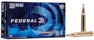 Federal Power-Shok .300 Winchester Magnum 150gr Jacketed Soft Point 20Rnd Rifle Ammunition Nexgen Outfitters Federal Power-Shok .300 Winchester Magnum 150gr Jacketed Soft Point 20Rnd Rifle Ammunition Nexgen Outfitters