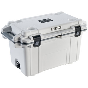 KN77447 Pelican 70Qt Elite Cooler White/Grey Nexgen Outfitters KN77447 Pelican 70Qt Elite Cooler White/Grey Nexgen Outfitters