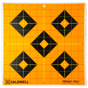 Caldwell 1166105 Orange Peel Black/Orange Self-Adhesive 25 Sheets Caldwell 1166105 Orange Peel Black/Orange Self-Adhesive 25 Sheets
