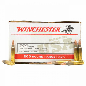 Winchester USA Ammunition 223 Remington 55gr Full Metal Jacket 200Rnd Rifle Ammo Nexgen Outfitters Winchester USA Ammunition 223 Remington 55gr Full Metal Jacket 200Rnd Rifle Ammo Nexgen Outfitters