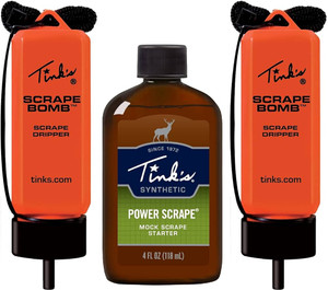 Tink's Power Scrape Deer Scent Value Pack w/Drippers Nexgen Outfitters