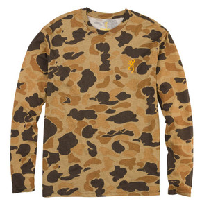 Browning Vintage Tan Wasatch Long Sleeve T-Shirt Browning Vintage Tan Wasatch Long Sleeve T-Shirt