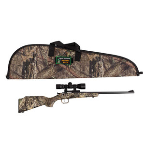 Crickett .22LR Youth Single Shot Bolt Action Mossy Oak Break-Up Rifle with Scope and Case Nexgen Outfitters