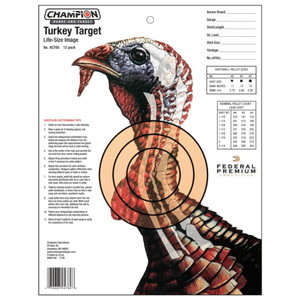 Champion LifeSize Turkey Targets - 12 Pack Nexgen Outfitters Champion LifeSize Turkey Targets - 12 Pack Nexgen Outfitters