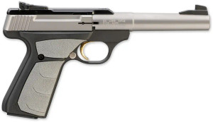Browning Buck Mark Camper Stainless UFX CA Compliant .22 LR Semi-Auto Pistol Browning Buck Mark Camper Stainless UFX CA Compliant .22 LR Semi-Auto Pistol