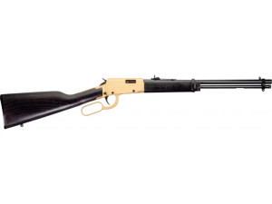 SH142090 Rossi Rio Bravo .22LR Lever Action Rifle 18" - Gold/Hardwood Nexgen Outfitters SH142090 Rossi Rio Bravo .22LR Lever Action Rifle 18" - Gold/Hardwood Nexgen Outfitters