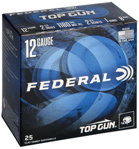 Federal TG1218 Top Gun 12 Gauge 2.75" 1 oz 8 Shot 25Rnd Shotgun Ammo Nexgen Outfitters Federal TG1218 Top Gun 12 Gauge 2.75" 1 oz 8 Shot 25Rnd Shotgun Ammo Nexgen Outfitters