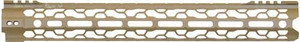 Odin Works AR-15 15.5" M-LOK O2 Lite Free Float Forend - FDE Odin Works AR-15 15.5" M-LOK O2 Lite Free Float Forend - FDE